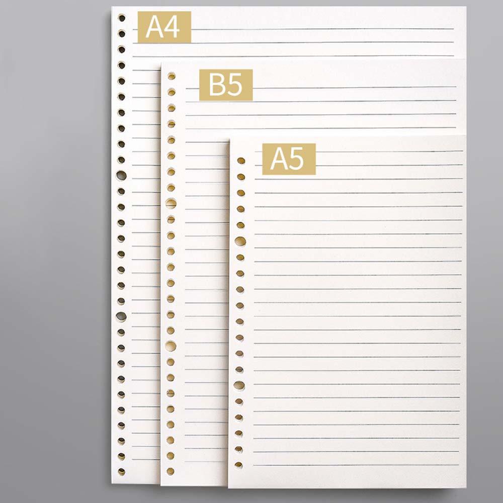 Agustinina Loose Leaf Notebook A5 B5 Page Planner Diary Notepad Kantor Sekolah Jadwal Spiral Notebook