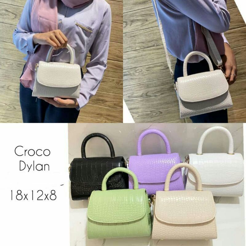 Mizu Delis Croco tas selempang wanita