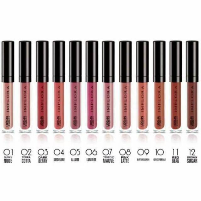 Implora Lip Cream  Matte BPOM