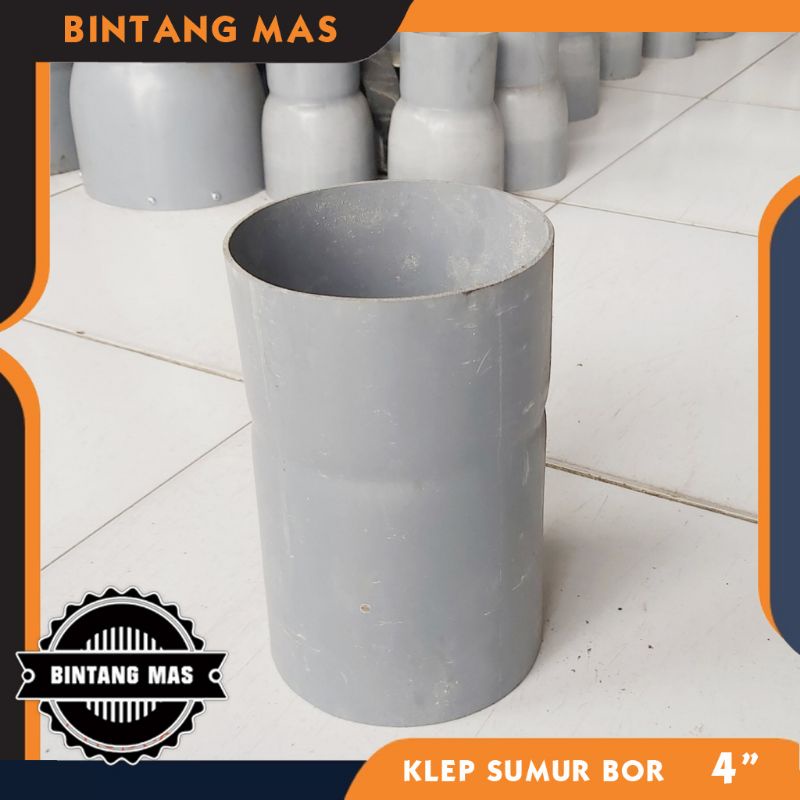 Check Valve / Tosen Klep 4 inch / 4 dim, Kelep Pvc untuk Pompa Air, Kelep Sumur Bor, Tipe D