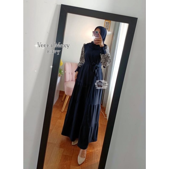 Gamis Brokat Butik/ veera maxy by athata dzee || gamis lebaran 2022-3