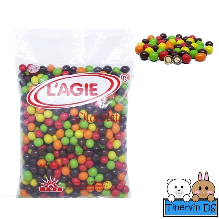 

Cokelat Kacang Warna-Warni - Lagie Febby Chocolate Peanut - 1kg