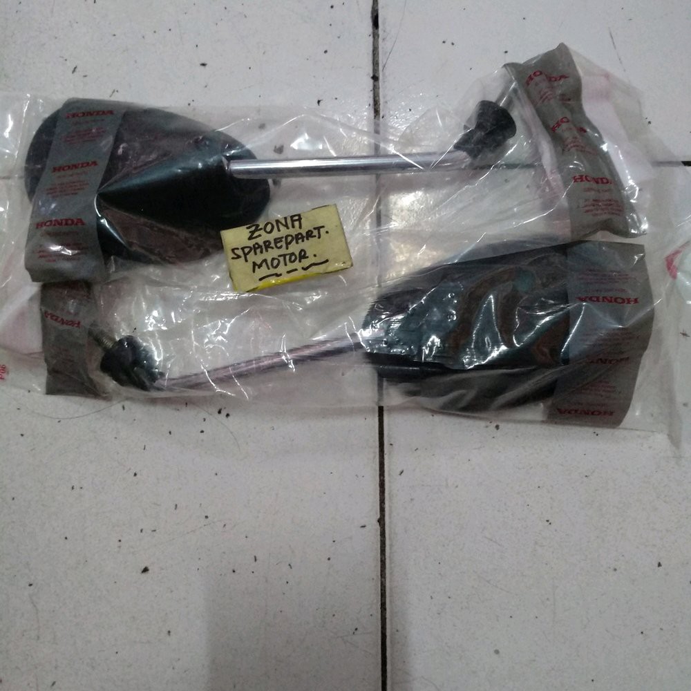 Spion Set Kanan Kiri Legenda Tangkai Krom KFV AHM-1