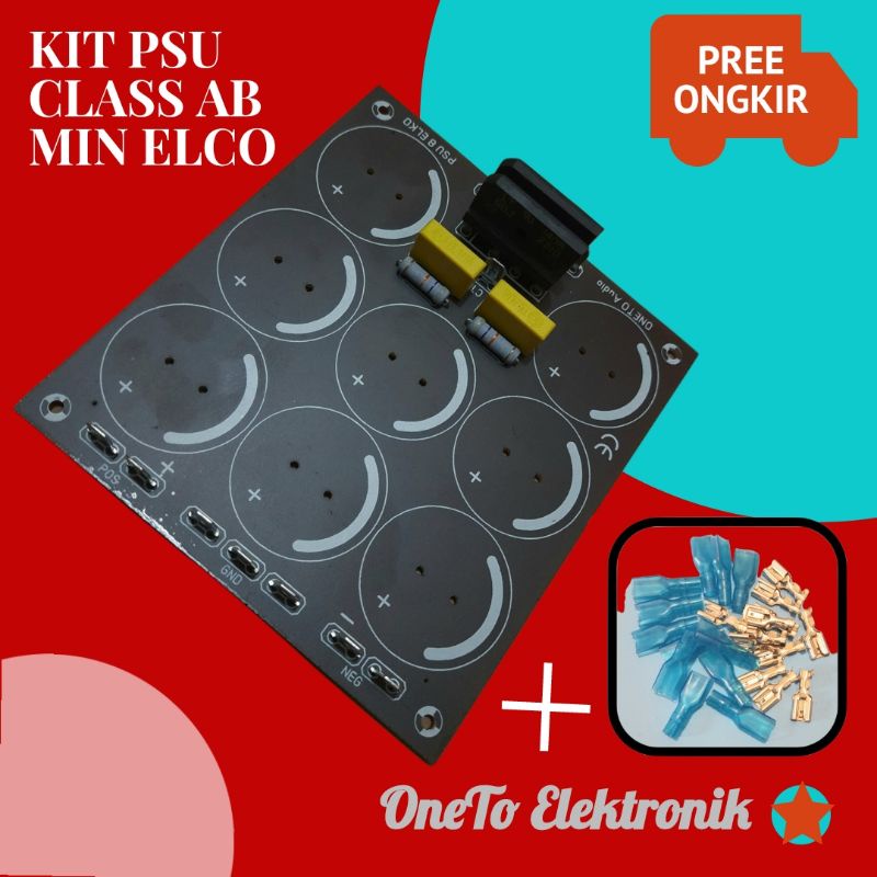Kit psu 8elco dan komponen non elco