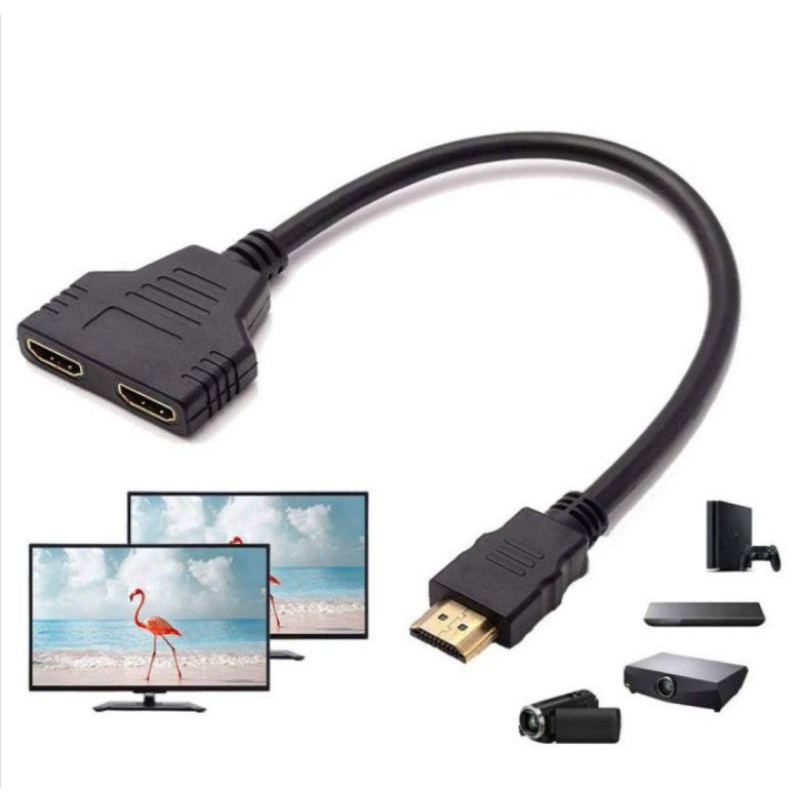 dvr HD untuk 2 tv cabang hdmi 2 port 1 input/HDMI spliter