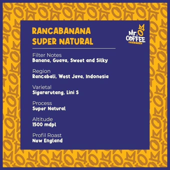 

Kopi Arabika Specialty Ranca Banana Natural 500g | Special Release !