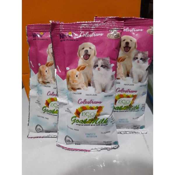 Susu Colostrum Kucing Kelinci Anjing 20g