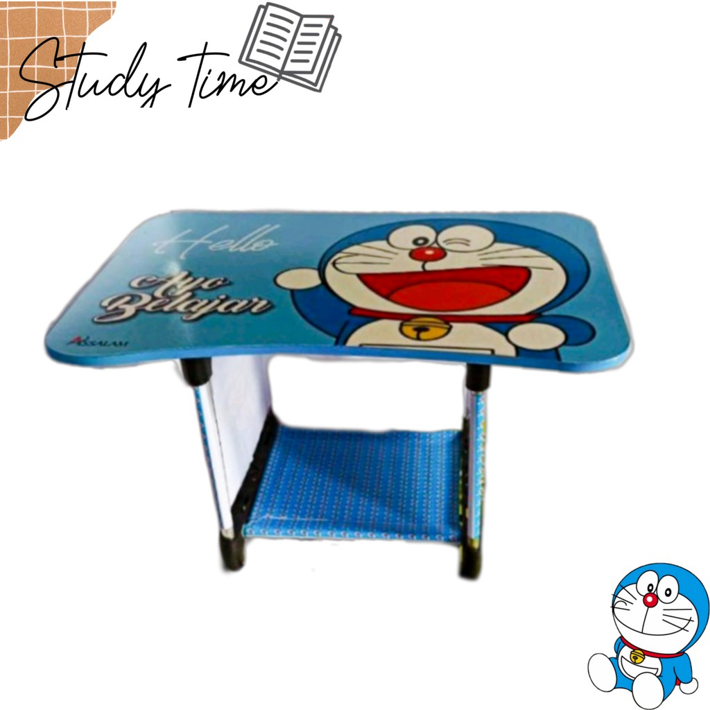 meja portable karakter mejal lipat meja laptop (piano)