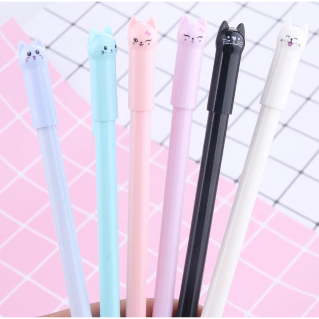 

Pulpen Karakter Tinta Gel Black 0009