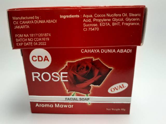 SABUN ROSE CDA OUVAL ORIGINAL