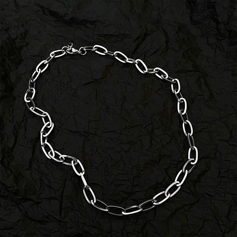 Necklace Short Style Trendy Personality Chain Hip-hop Simple And Versatile Clavicle Chain