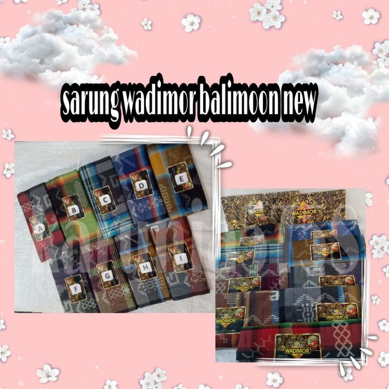 SARUNG WADIMOR BALIMOON /SARUNG WADIMOR DEWASA/ SARUNG MURAH GROSIR