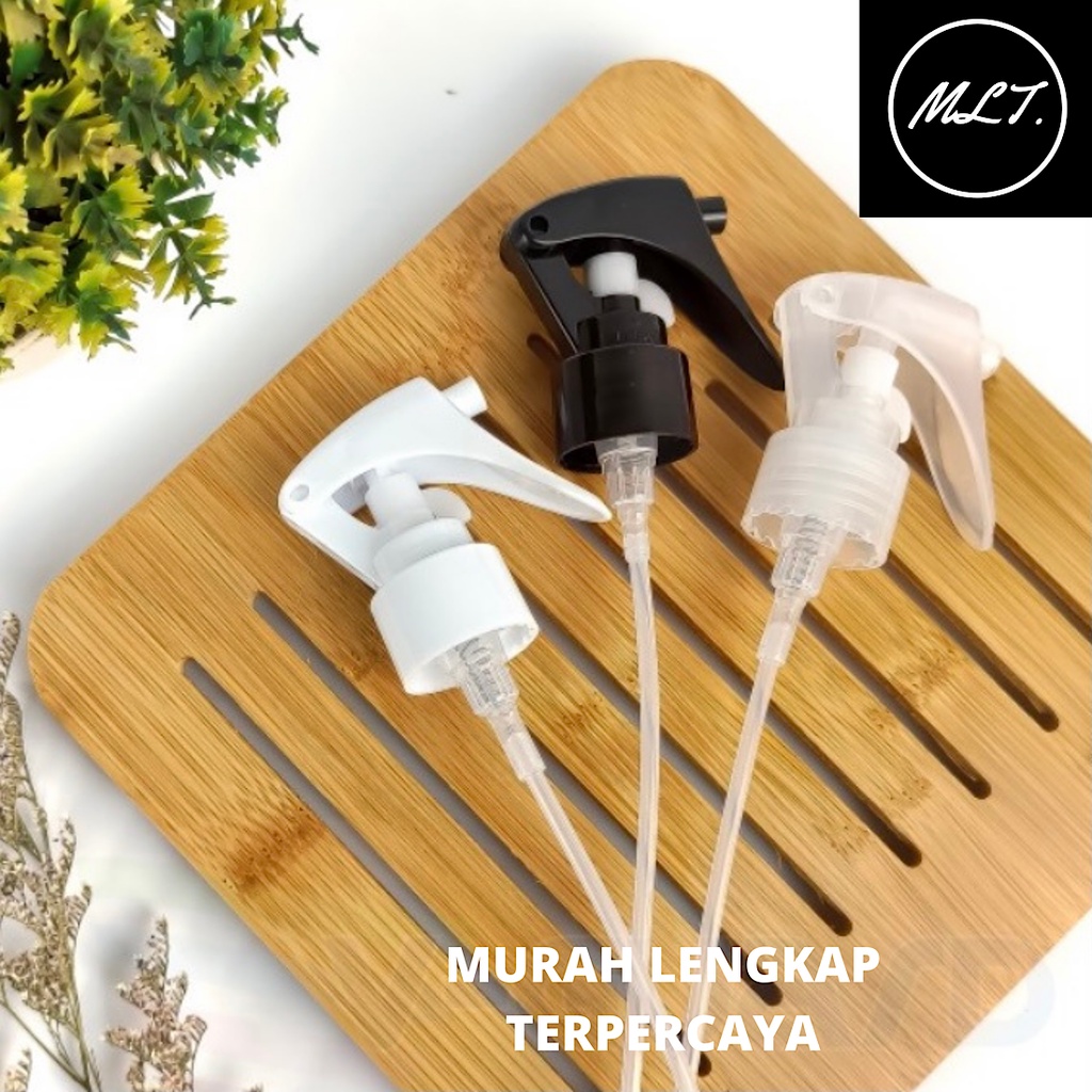 TUTUP SPRAY TRIGGER NECK 24 PUTIH / HITAM / NATURAL