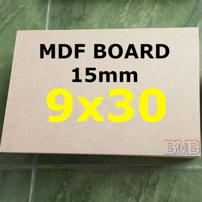 Mdf Board 15Mm Ukuran 9Cm X 30Cm Belimas89 Juara