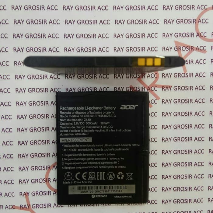 Baterai Original Double Power Acer Liquid Z530 S510 BAT-E10 HD376175PV