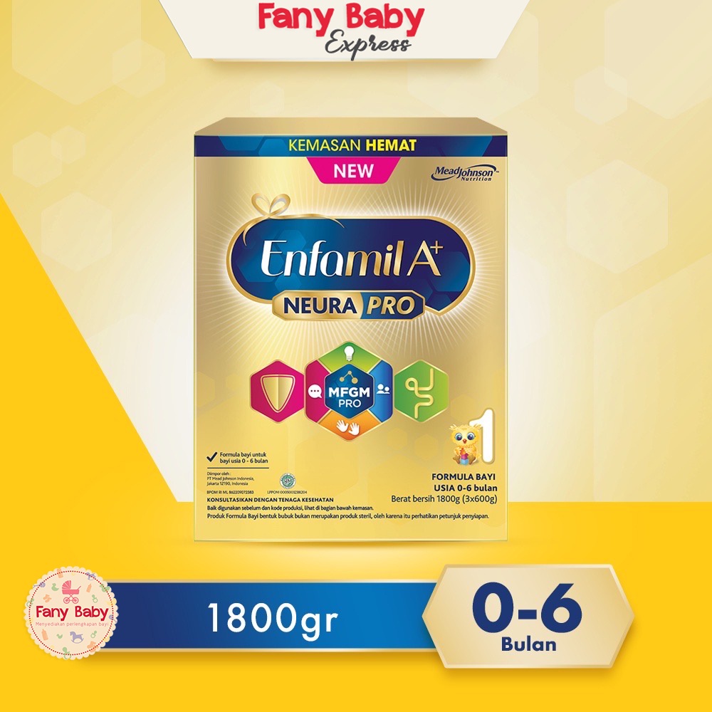 ENFAMIL / 1800GR / TAHAP 1 - 2 [SUSU FORMULA]