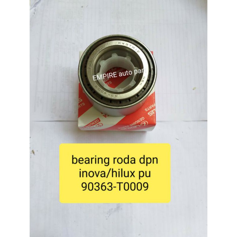 bearing roda depan Innova/hilux