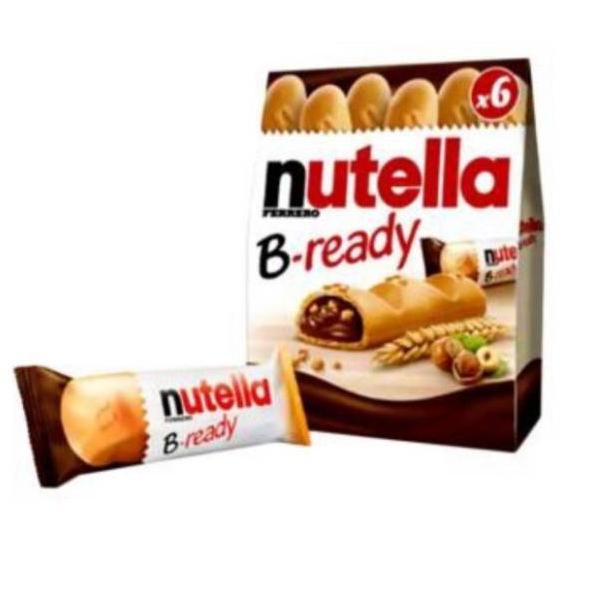 

Terbaru BQ0 Nutella BREADY isi 6 pack ✬ ♪