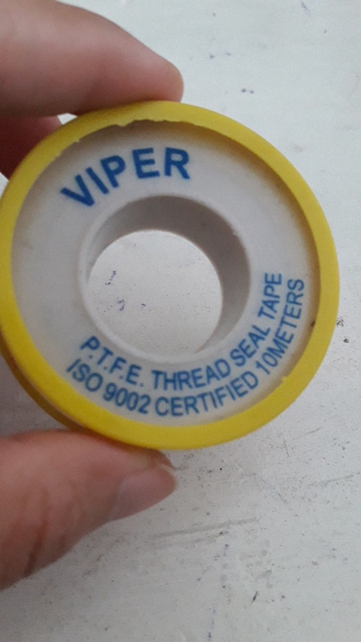 Seal Tape Isi 10 Meter Kig / Ptfe Seal Tape Pipa Kig Onda 1/2 12mm Siltip Seltip Sealtape Kran Air
