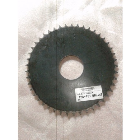 gear buta/bahan 428-45T