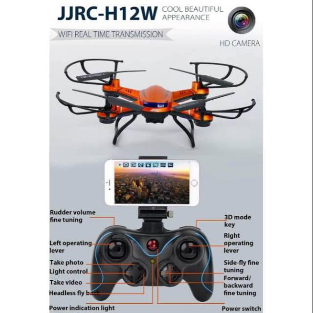 JJRC H12W Drone