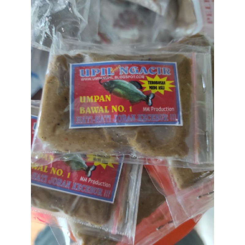 Umpan Pancing - Umpan pancing ikan Bawal Upil Ngacir