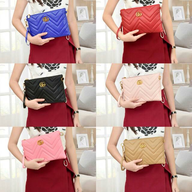 Tas CL14 - Clutch Gucci 197803# (Free Premium Box)