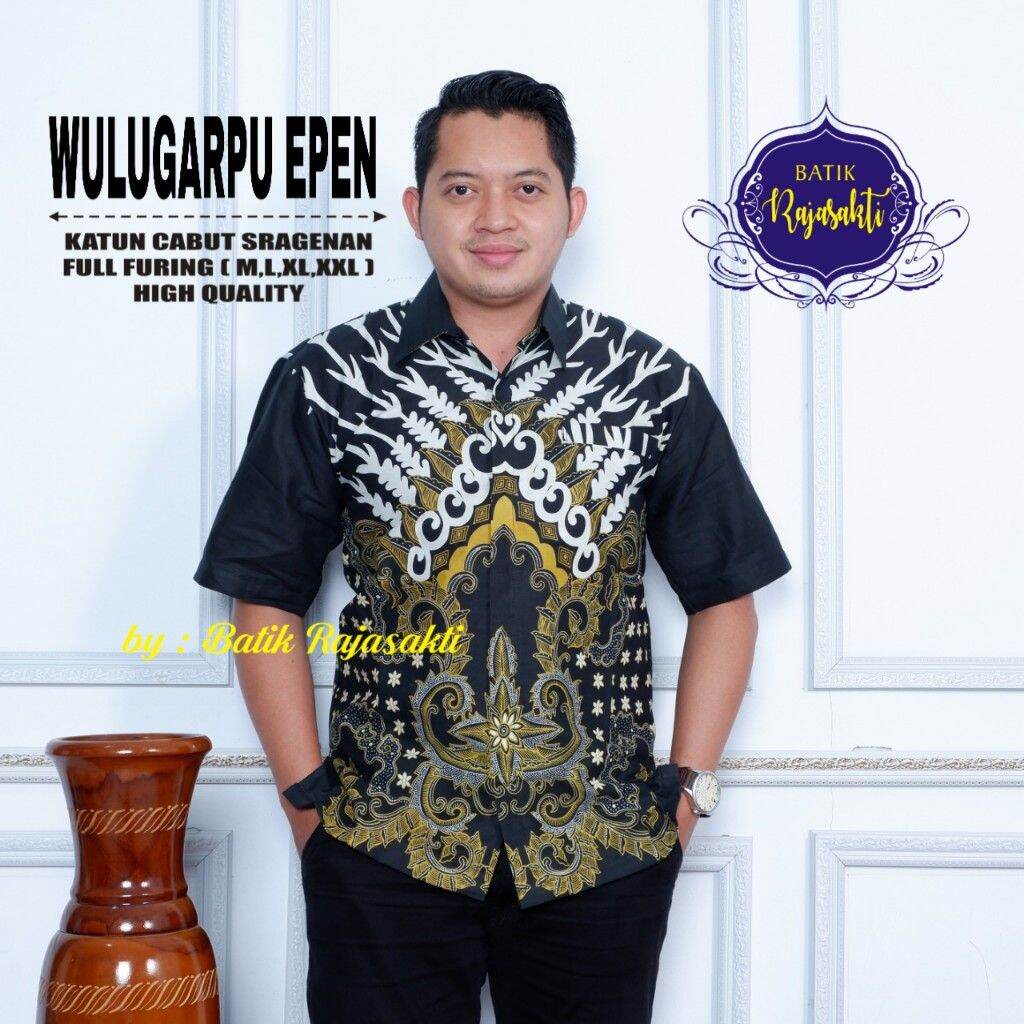 BATIK SOLO ORI / Kemeja batik lengan panjang pendek terbaru / baju batik kerja terbaru / batik pesta