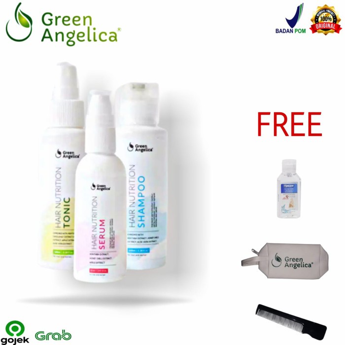 COD obat rambut botak obat penumbuh rambut botak green angelica