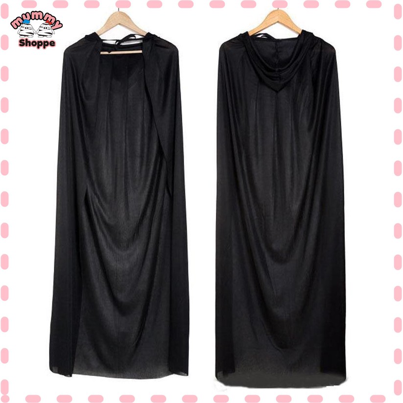 Jubah cosplay death / penyihir / dark lord / costume cosplay halloween / jubah hoodie