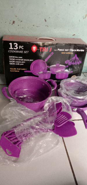 Panci Set Marble Tri J