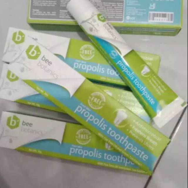 propolis Tootpaste bee botanics HDI
