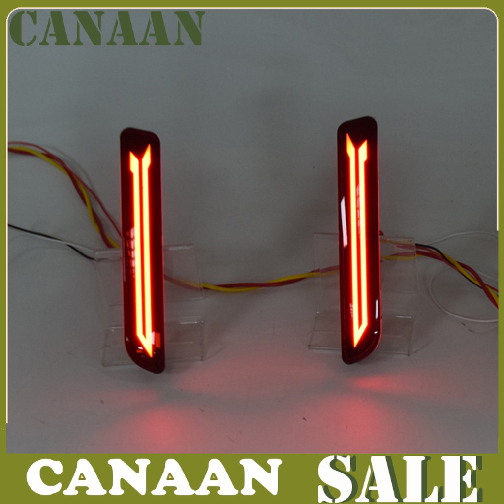 [CANAAN]2Pcs 12V Brake Lamp Rear Bumper LED Light Fit for Suzuki Ciazs Tianyu SX4 Vitra