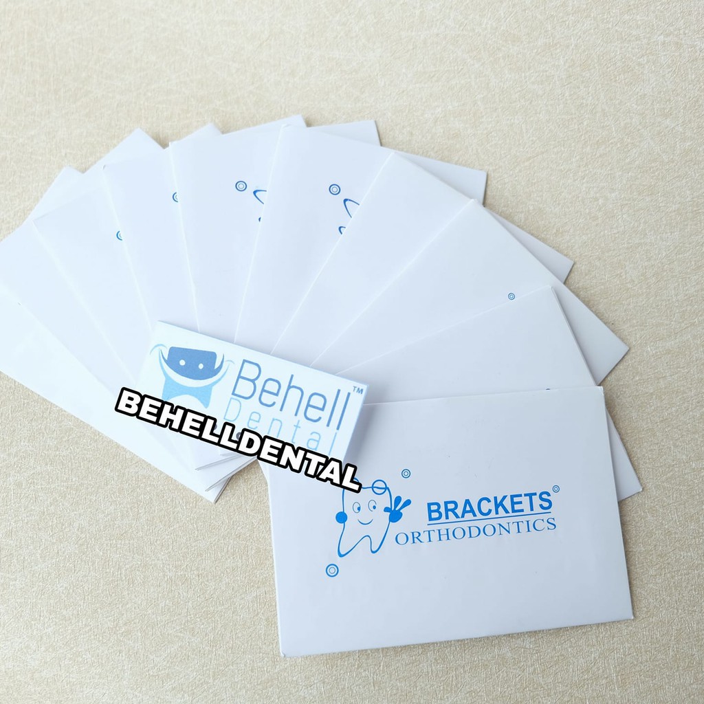 ORIGINAL Bracket Behel METAL Permanen amplop Murah / kawat dental orthodontics fancy mini perbaikan gigi