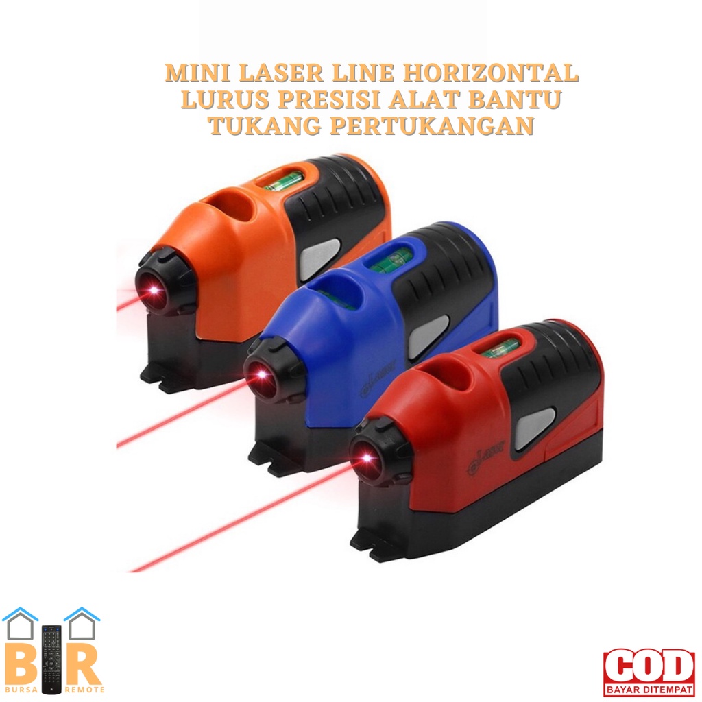 Mini Laser Line Horizontal LURUS PRESISI alat bantu tukang pertukangan