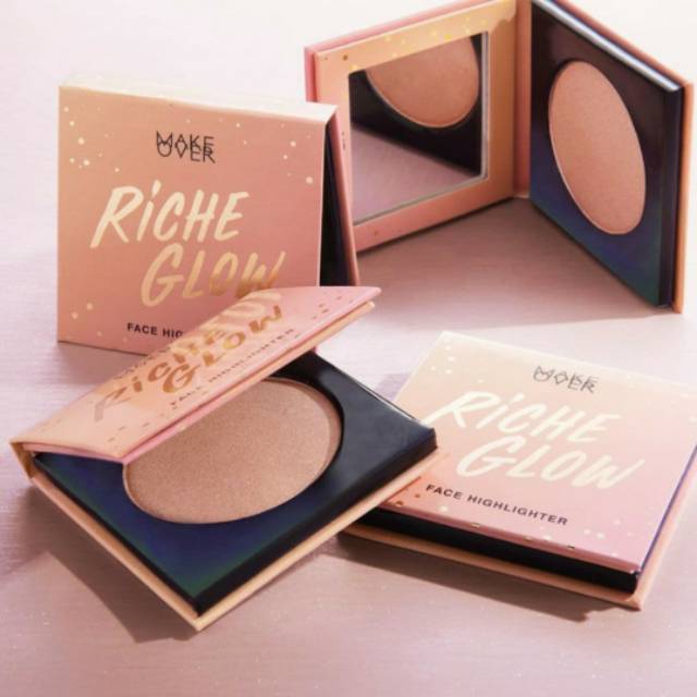 MAKE OVER RICHE GLOW FACE HIGHLIGHTER | MAKEOVER HIGHLIGHTER