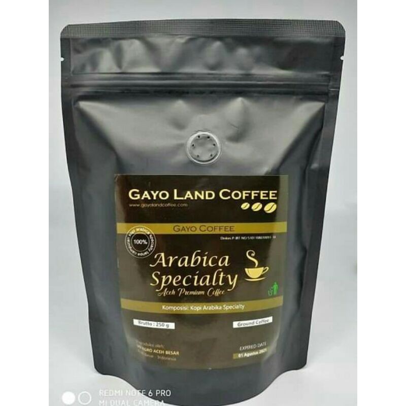 

Kopi Arabica Premium Gayoland 250 Gram