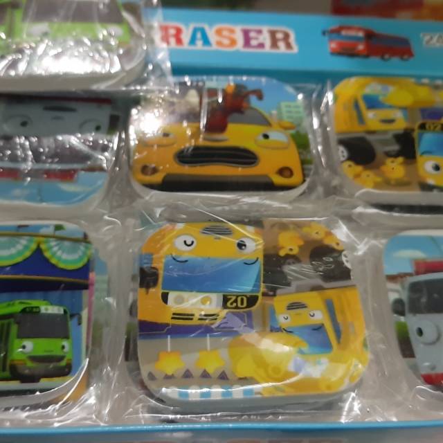 

penghapus pensil mini motif