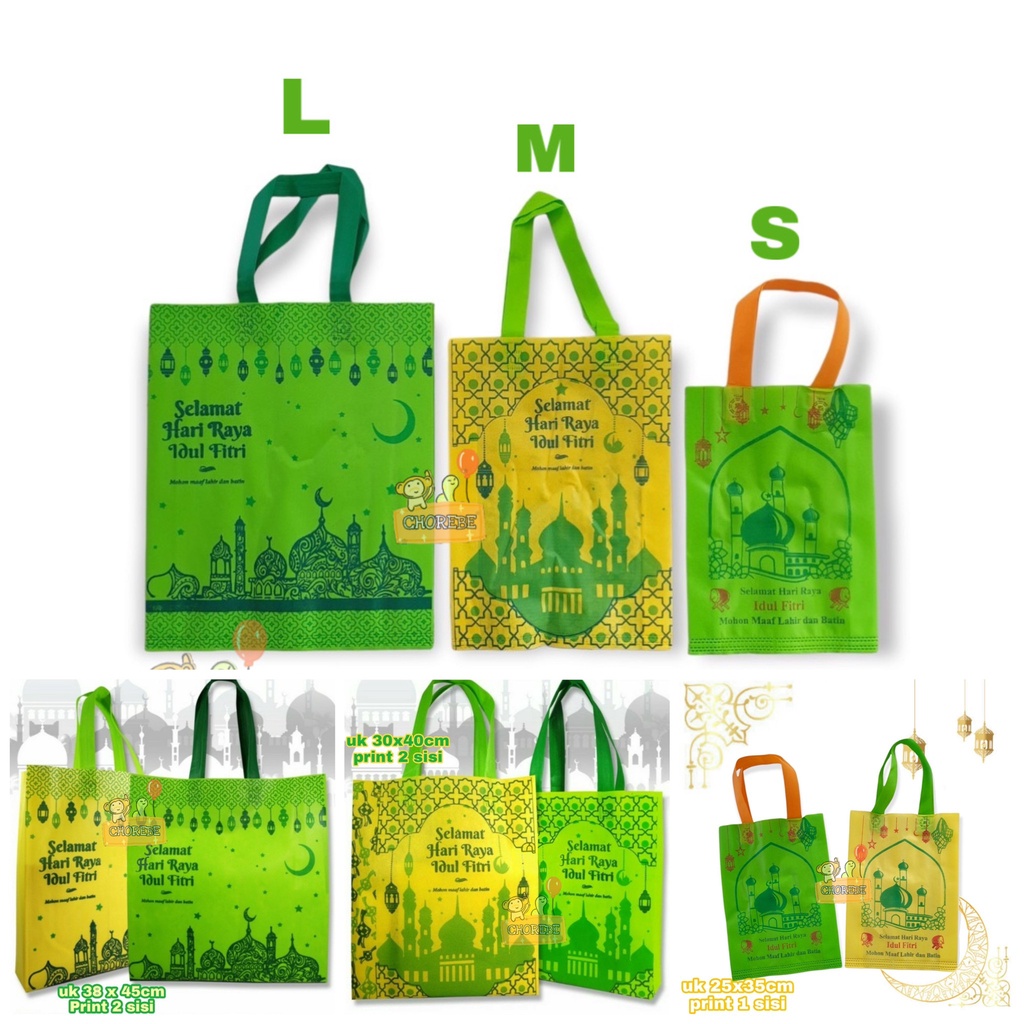 

Tas Souvenir / Belanja / Goodie Bag / Kantong Idul Fitri / Goodie Bag Lebaran / Eid Mubarak