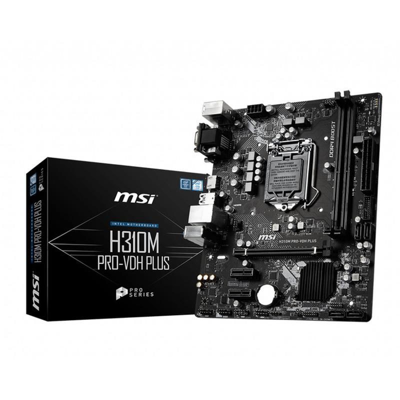 Jual Mb Motherboard Msi H310 M Pro Vdh Plus - Mb Msi H310 M Pro-Vdh+ Murah