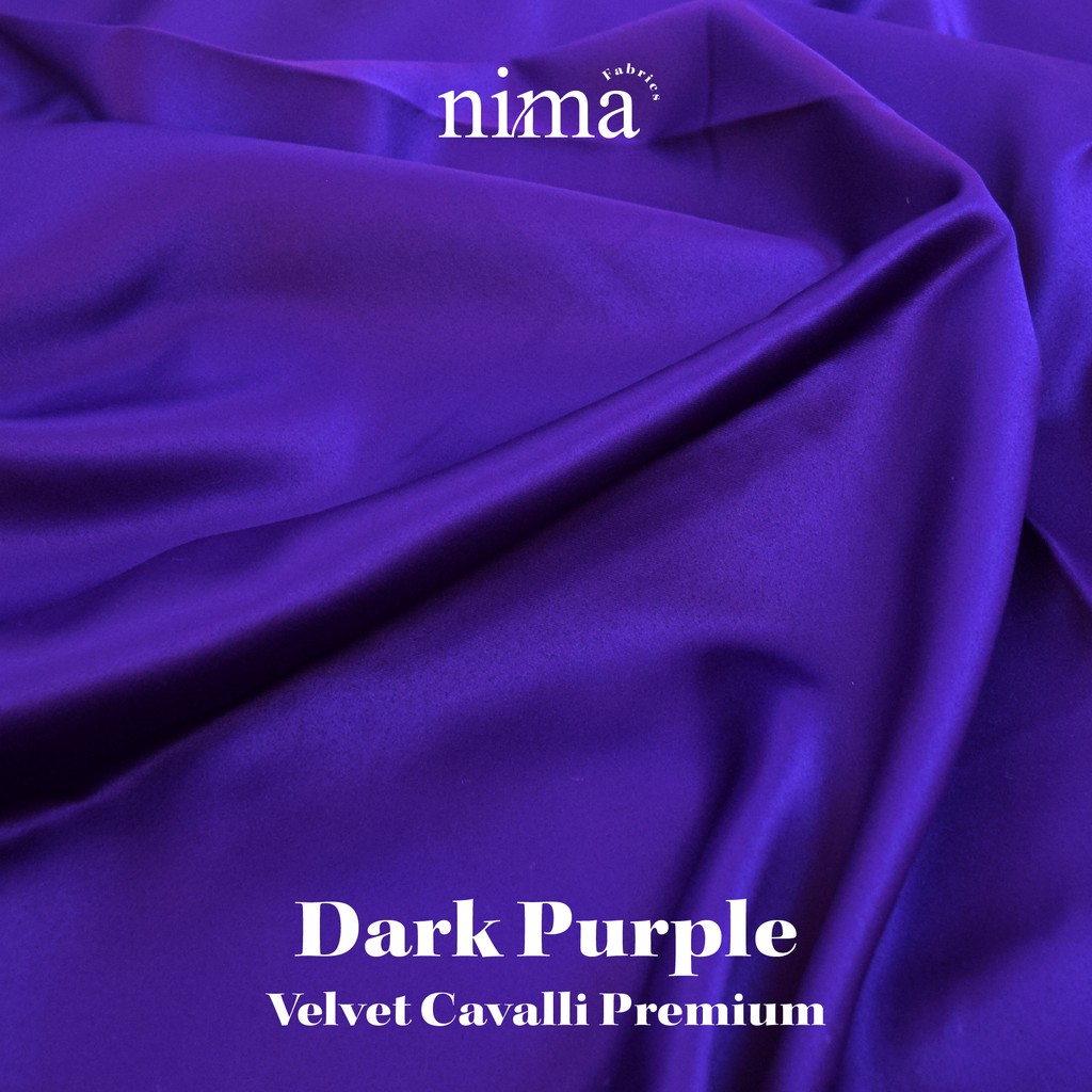 1/2 Meter Kain Satin Silk Velvet Premium Dress Hijab Bridesmaid (series 02)