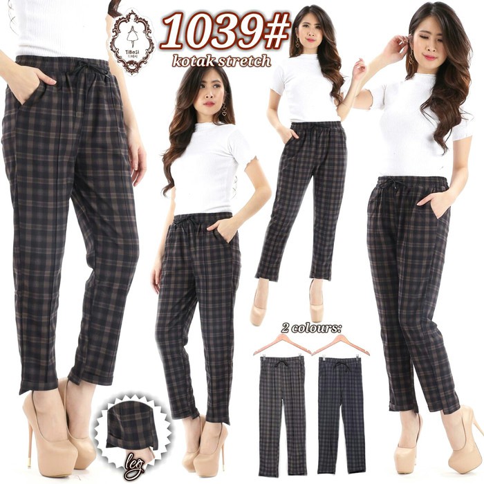 CELANA KOTAK ZARA PANJANG WANITA/ZARA PANTS IMPORT