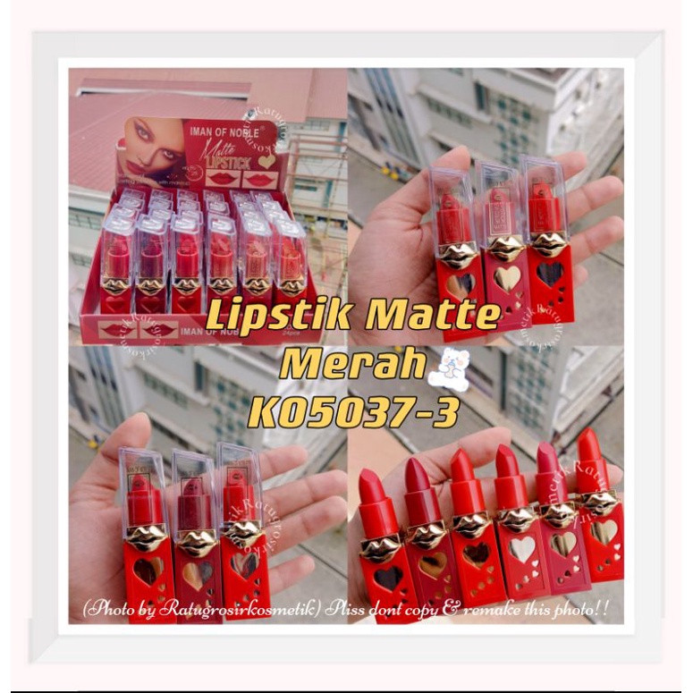 PER 6 PCS!!LIPSTICK MATTE IMAN OF NOBLE NO.KO5037