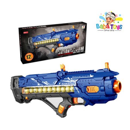 TERLARIS MAINAN BLAZE STORM AUTOMATIC GUN 7073 ( REPLIKA NERF RIVAL ) ORI NEW