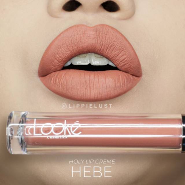 Looke Holy Lip Cream Nasa, lipstik, blush on, eye shadow, lisptik multifungsi, chisbadera store