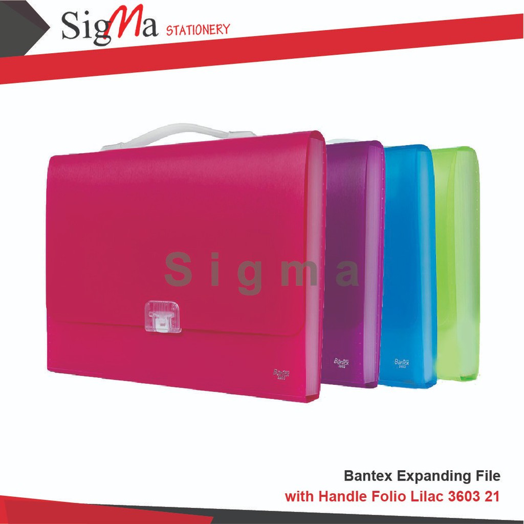 

Bantex Expanding File With Handle Folio 3603