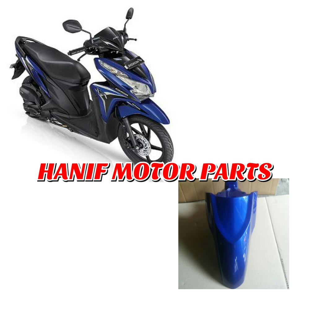 SPAKBOR DEPAN HONDA VARIO FI 125 LAMA WARNA BIRU