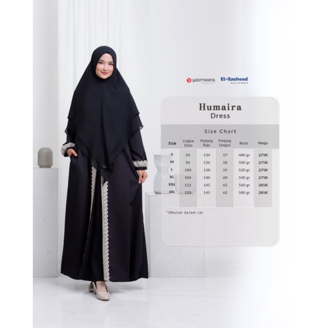 HUMAIRA DRESS by YASMEERA