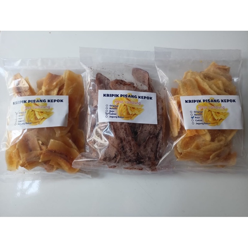 

Keripik Pisang Kepok
