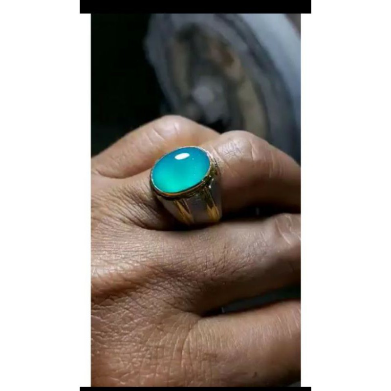 BACAN DOKO MAJIKO GIWANG KRISTAL HQ KANTORAN RING PERAK KOMBINASI